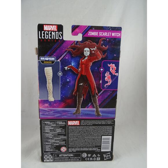 Marvel Legends Zombie Scarlet Witch Disney+ What If? Open Box, Damaged Box - Picture 3 of 8